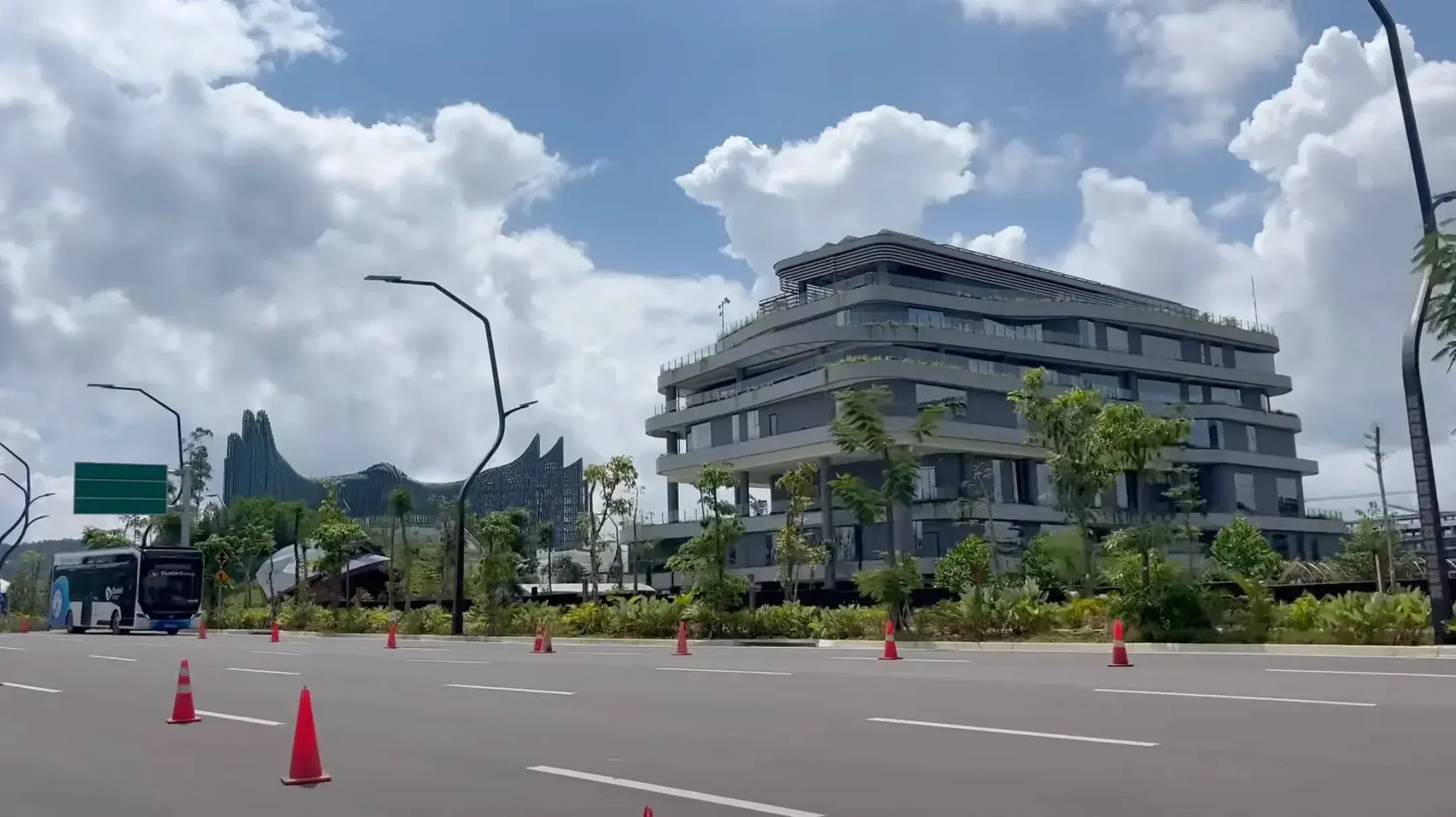 Gambar yang menunjukkan lokasi Kantor Kemenko Humkam di Nusantara