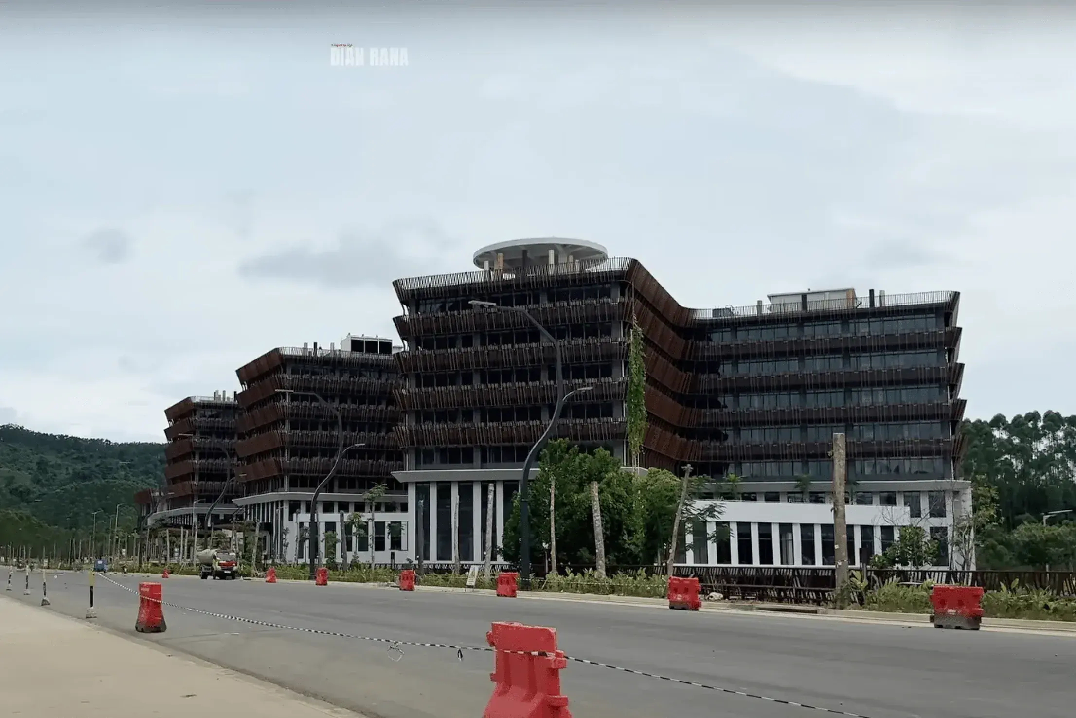 Gambar yang menunjukkan lokasi Gedung Kementerian Sekretariat Negara di Nusantara