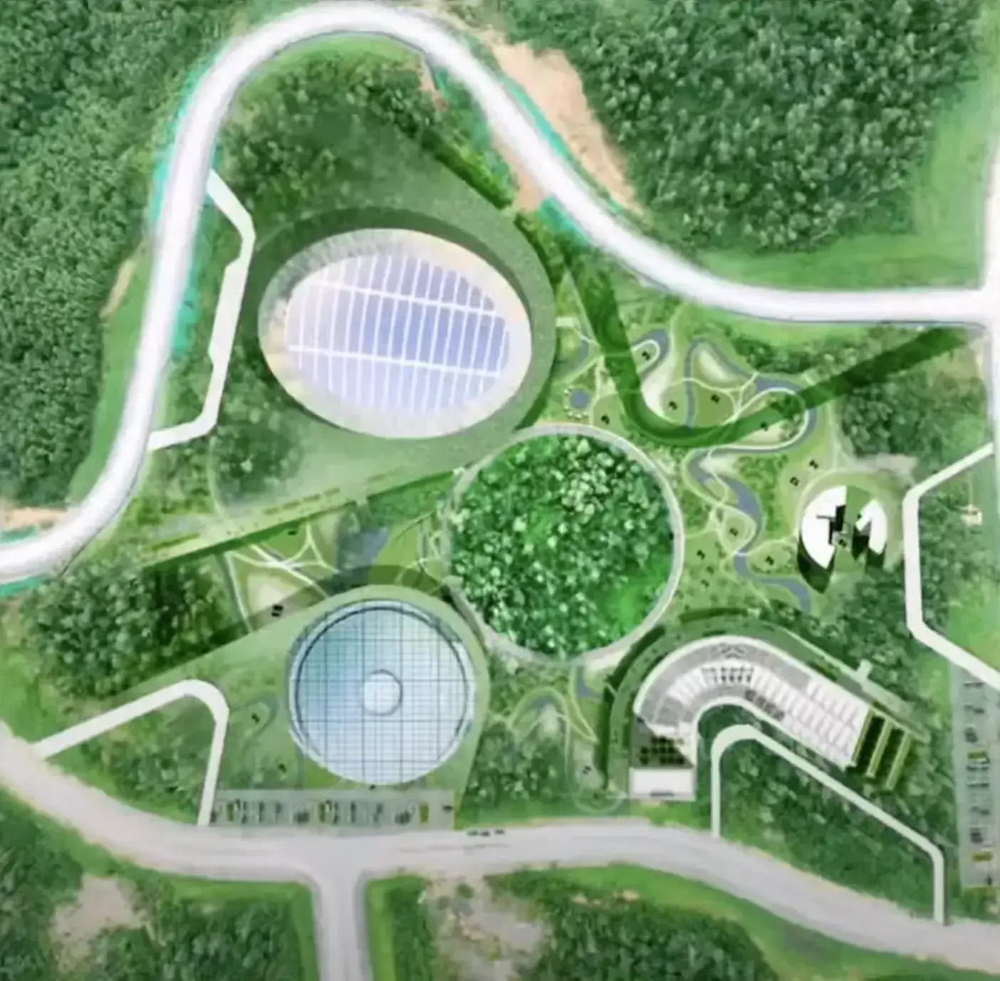 Image showing the Nusantara International Convention Center location in Nusantara