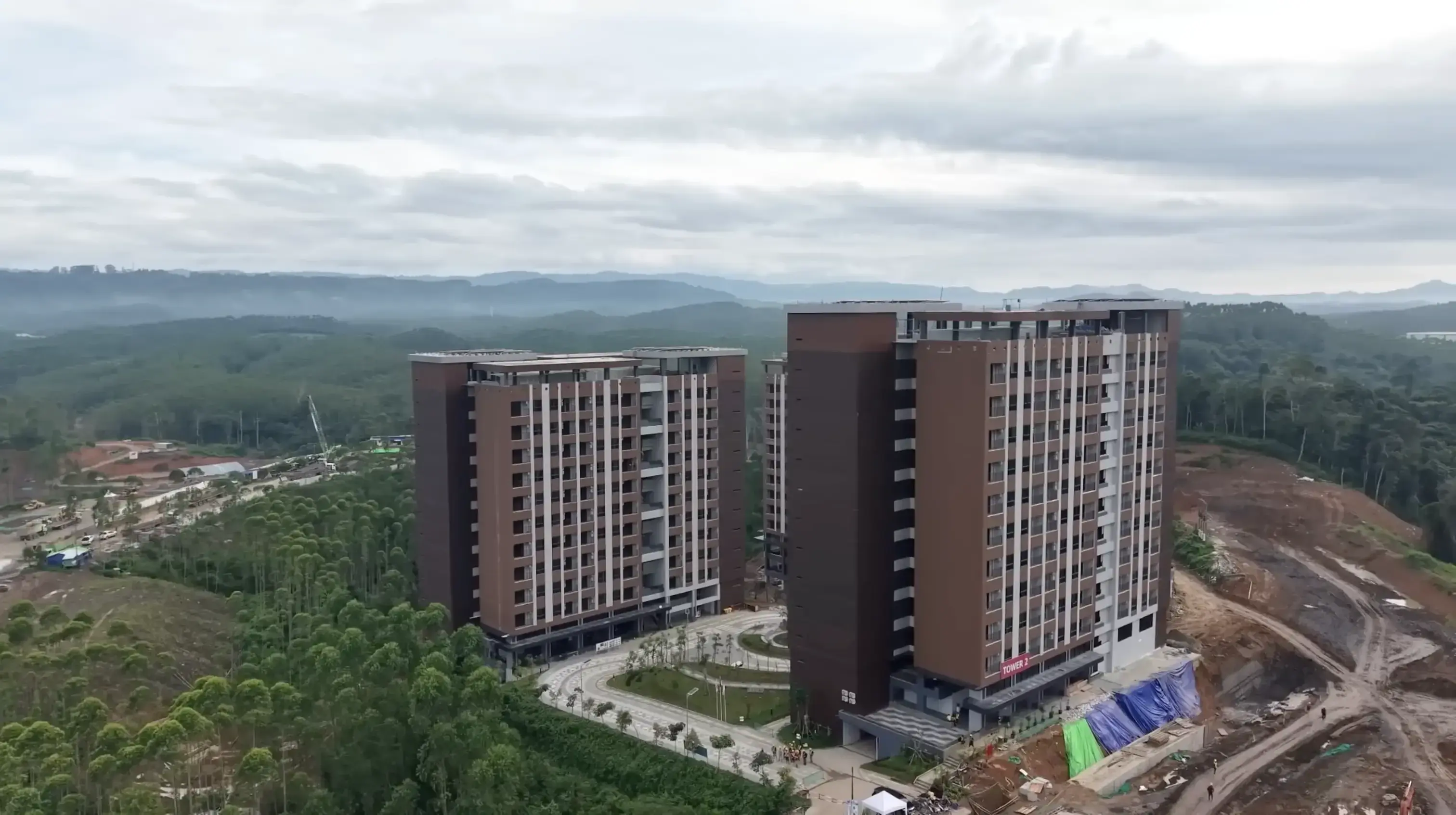 Foto van de Rusun ASN 3 locatie in Nusantara