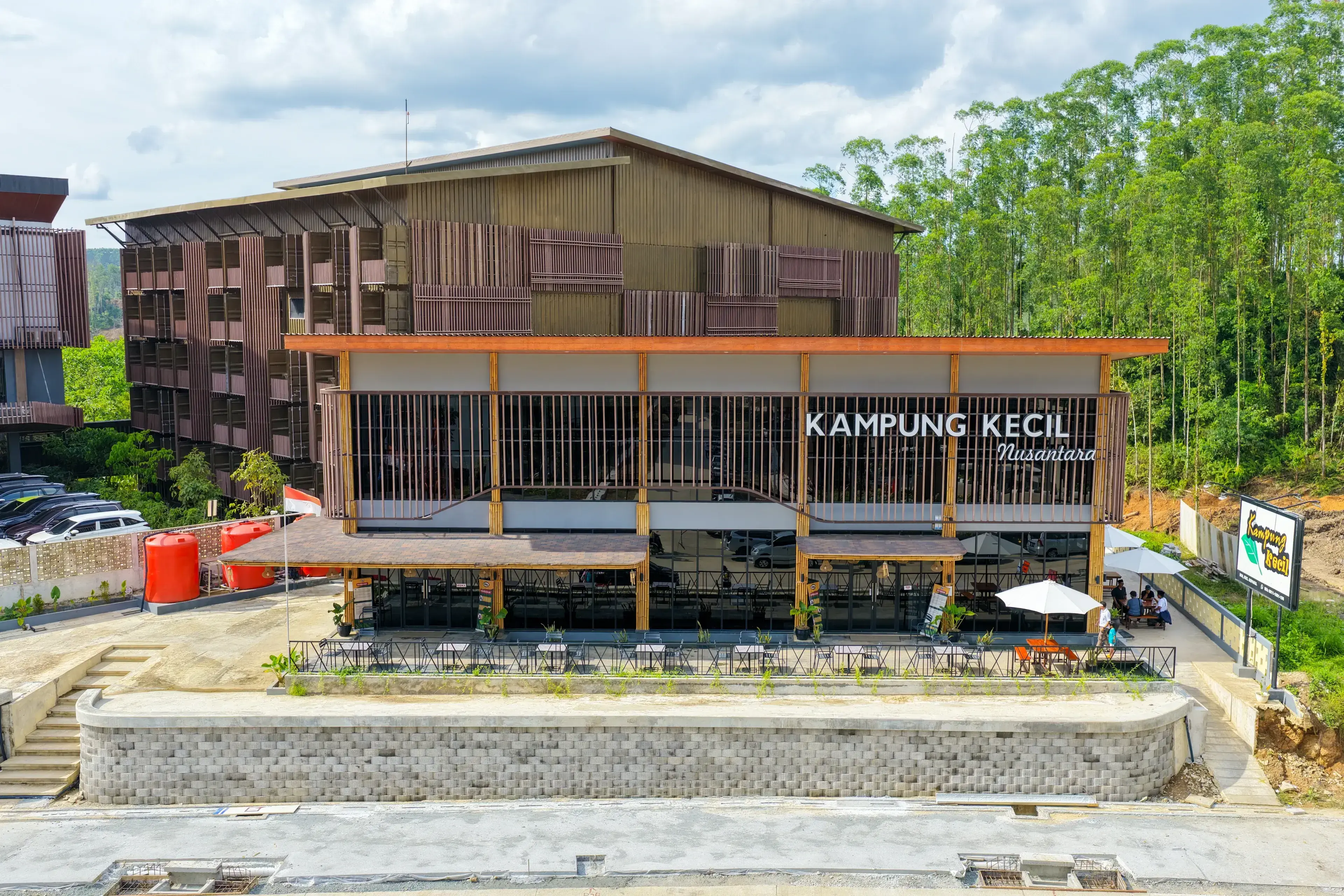 Image showing the Kampung Kecil Nusantara location in Nusantara