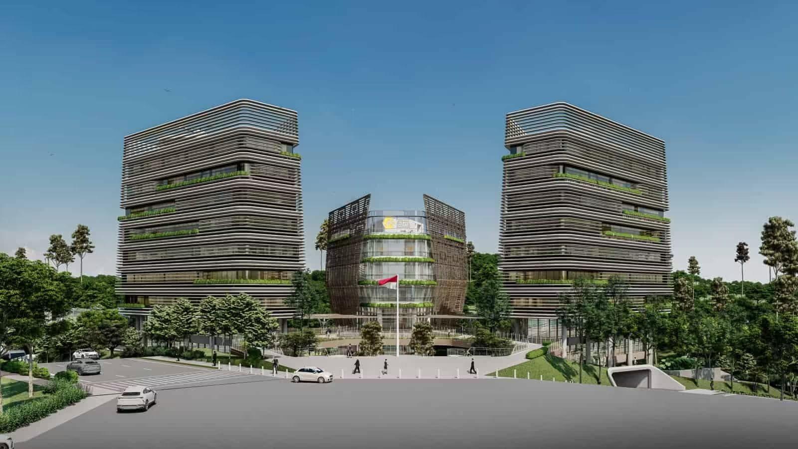 Foto van de Kantor LPS locatie in Nusantara