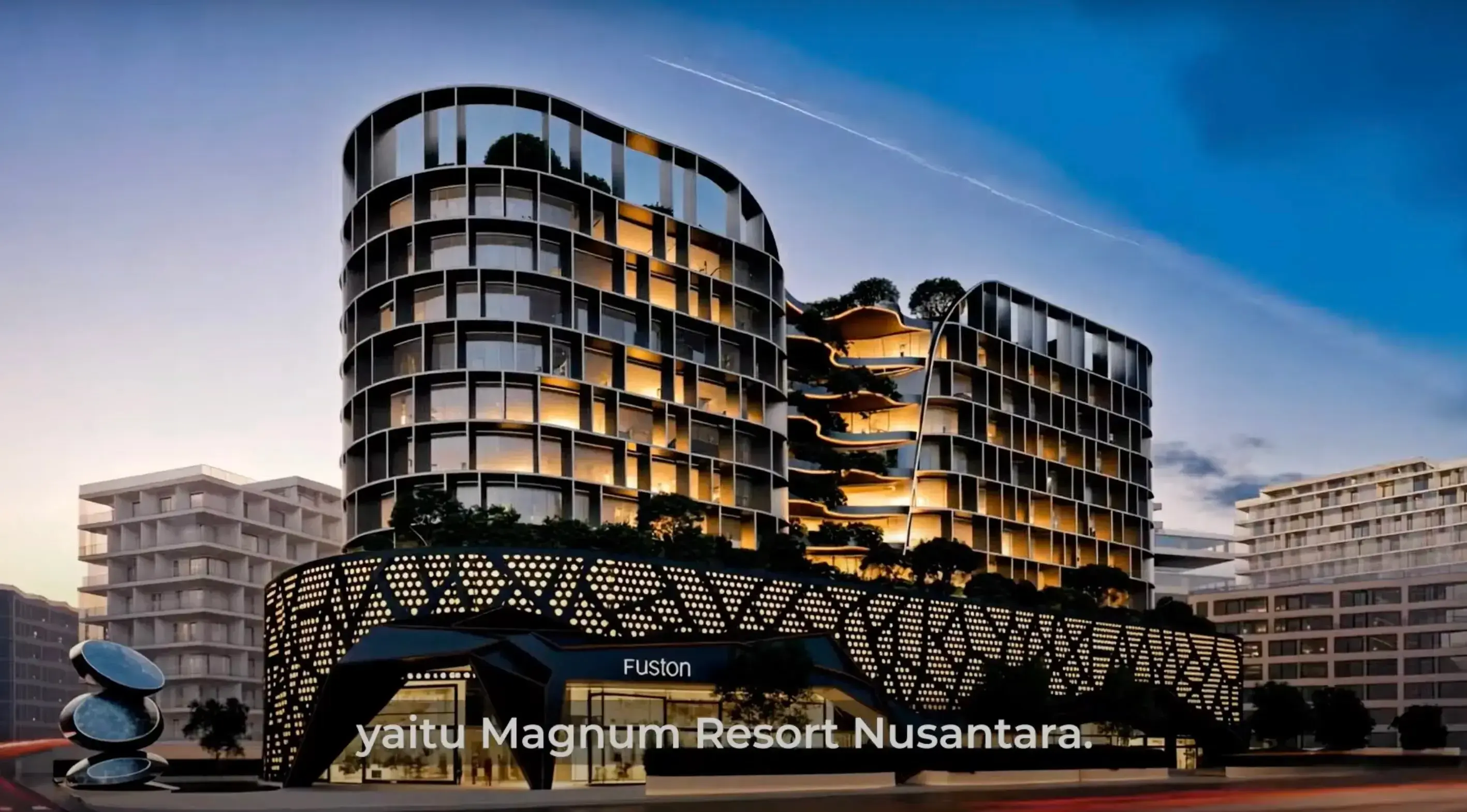 Foto van de Magnum Resort Nusantara locatie in Nusantara
