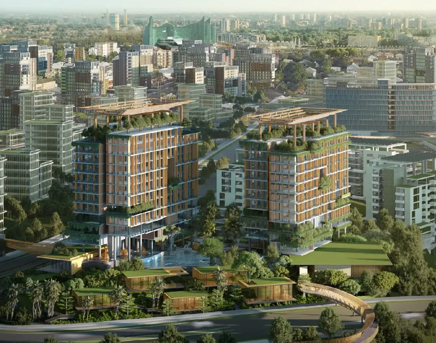 Image showing the The Pakubuwono Nusantara apartment location in Nusantara