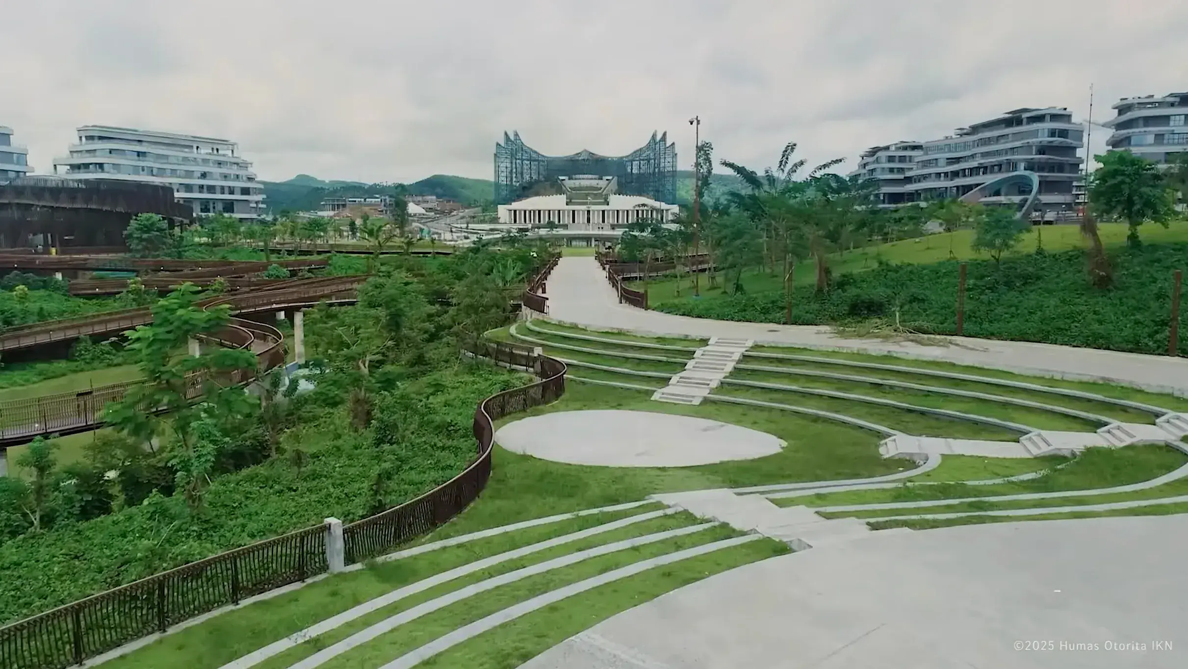 Foto van de Plaza Seremoni locatie in Nusantara