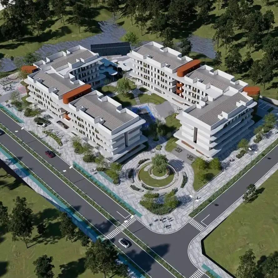 Foto van de Rusun MBR locatie in Nusantara