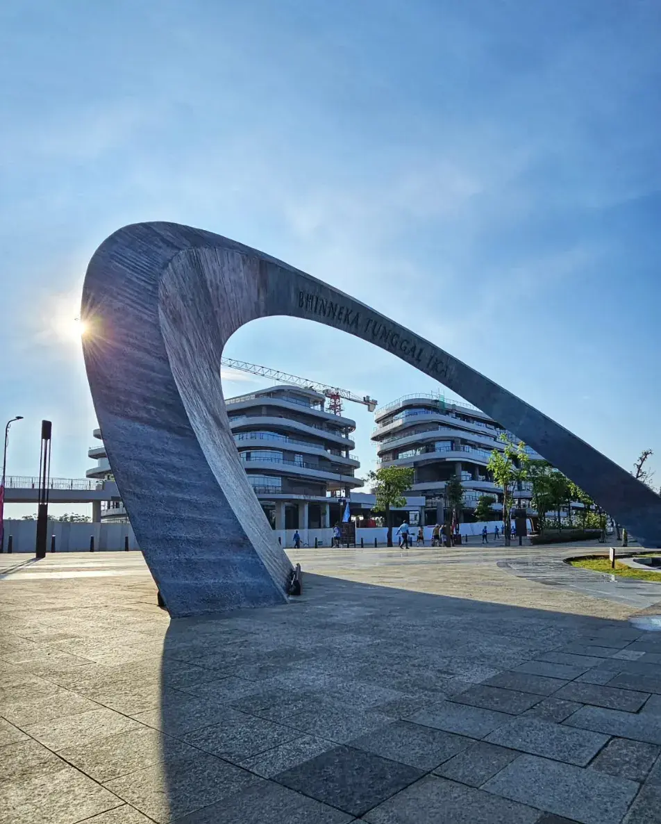 Image showing the Gapura Selamat Datang Nusantara object in Nusantara