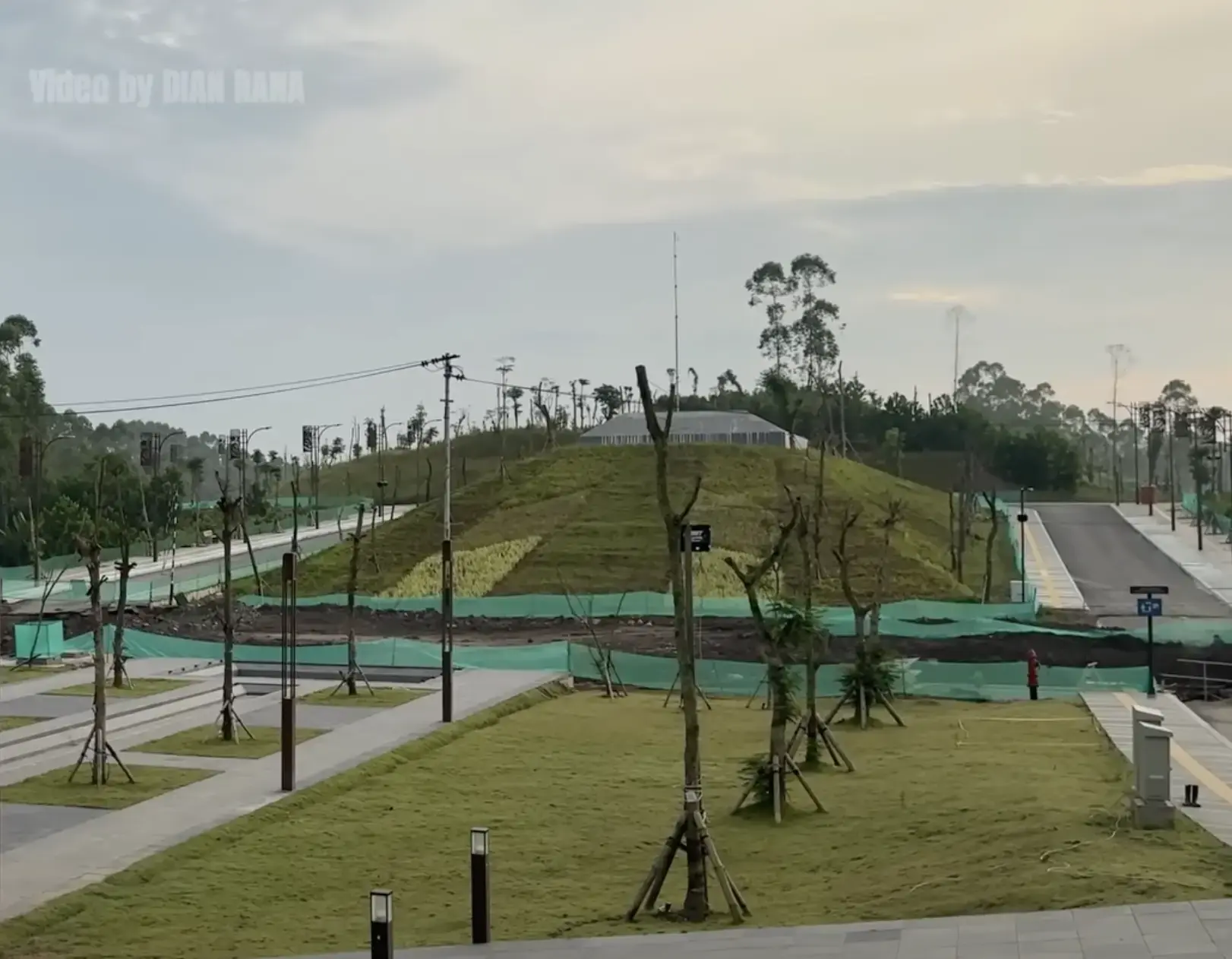 Gambar yang menunjukkan lokasi Plaza Legislatif di Nusantara