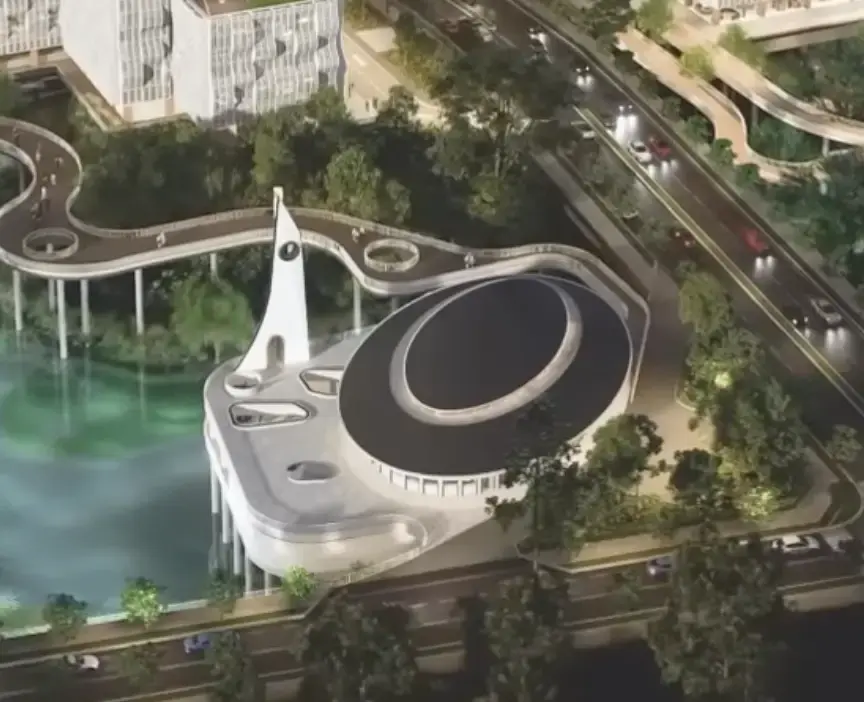 Gambar yang menunjukkan lokasi Masjid di Nusantara