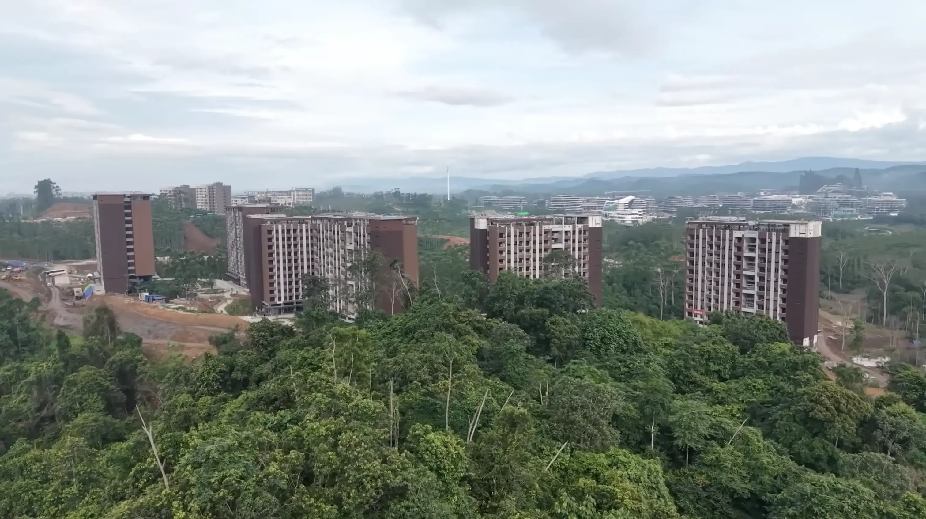Gambar yang menunjukkan lokasi Rusun ASN 3 di Nusantara