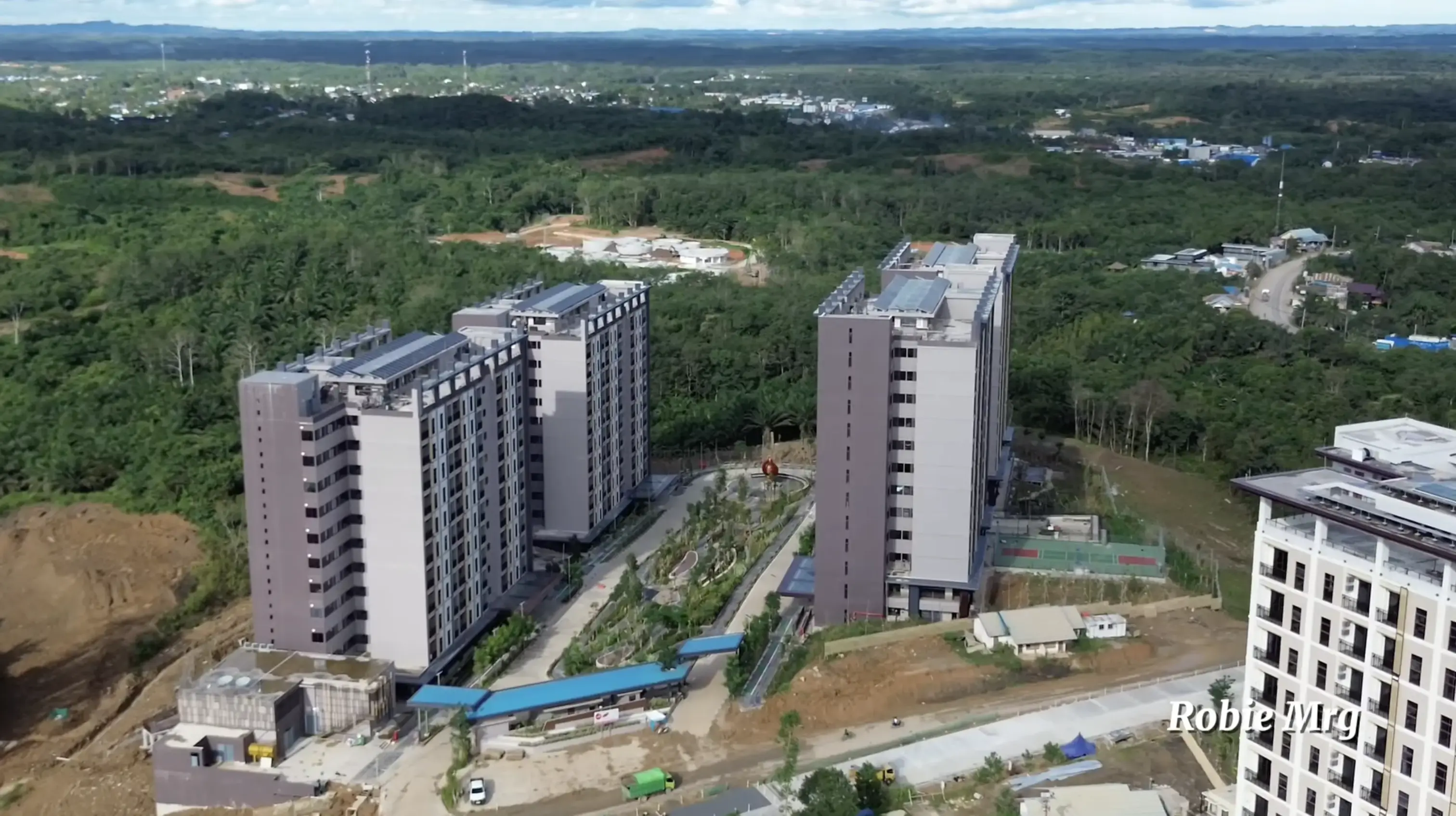 Gambar yang menunjukkan lokasi Kantor dan Hunian Polri di Nusantara