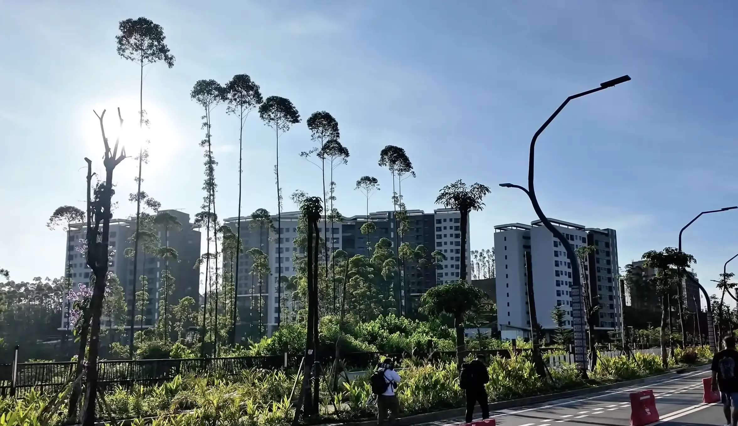 Gambar yang menunjukkan lokasi Hunian ASN 1 Precinct Core di Nusantara