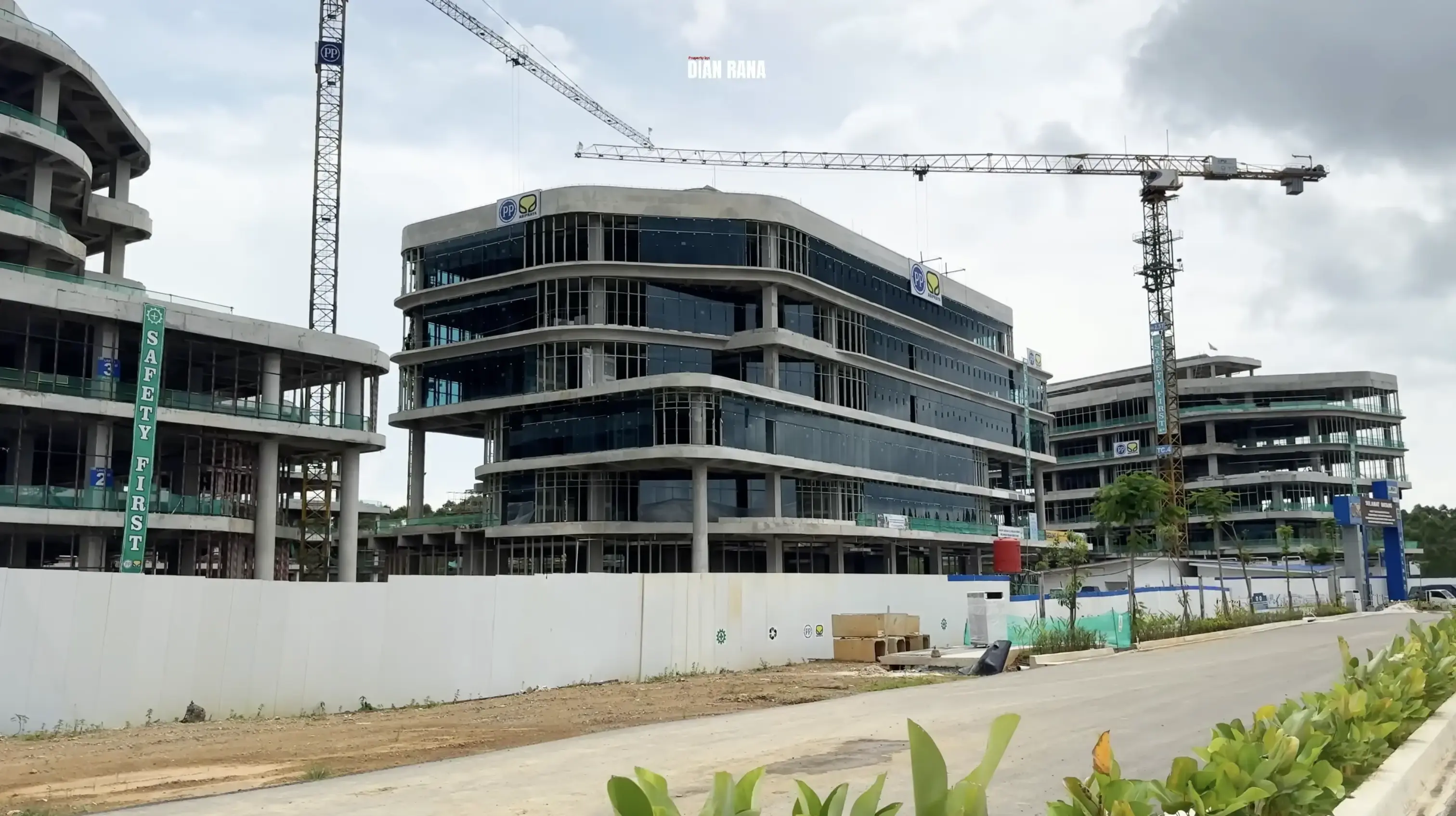 Image showing the Kantor PUPR Wing 2 location in Nusantara
