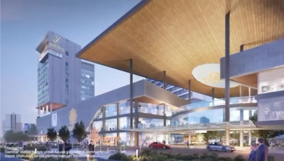 Gambar yang menunjukkan lokasi Nusantara SuperBlock di Nusantara