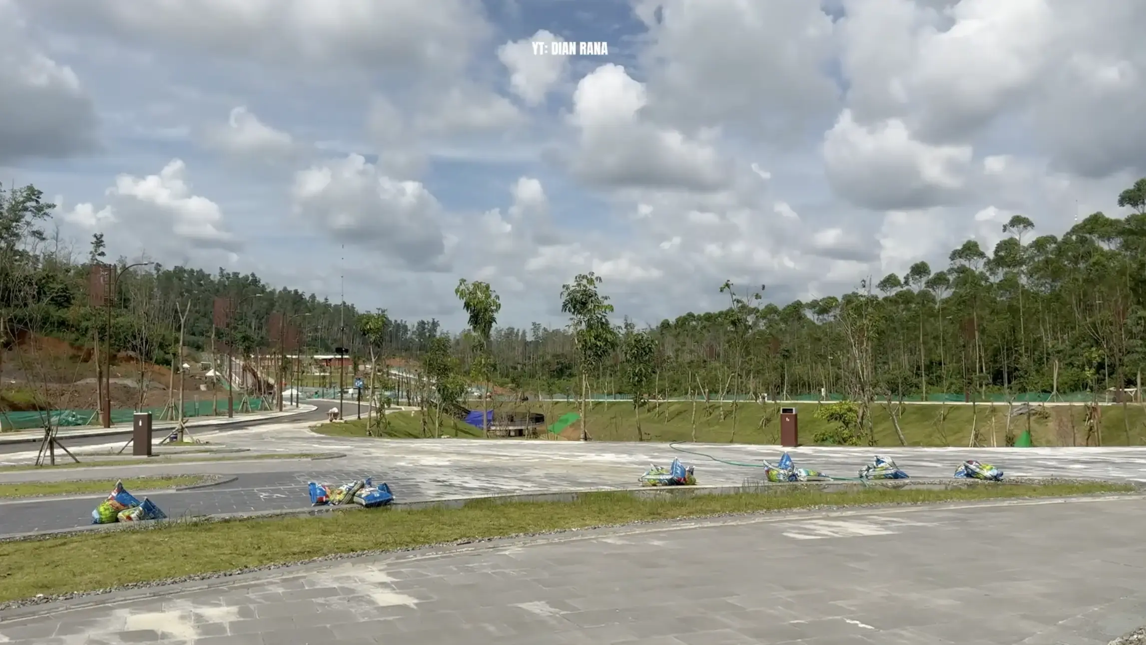 Gambar yang menunjukkan lokasi Plaza Yudikatif di Nusantara