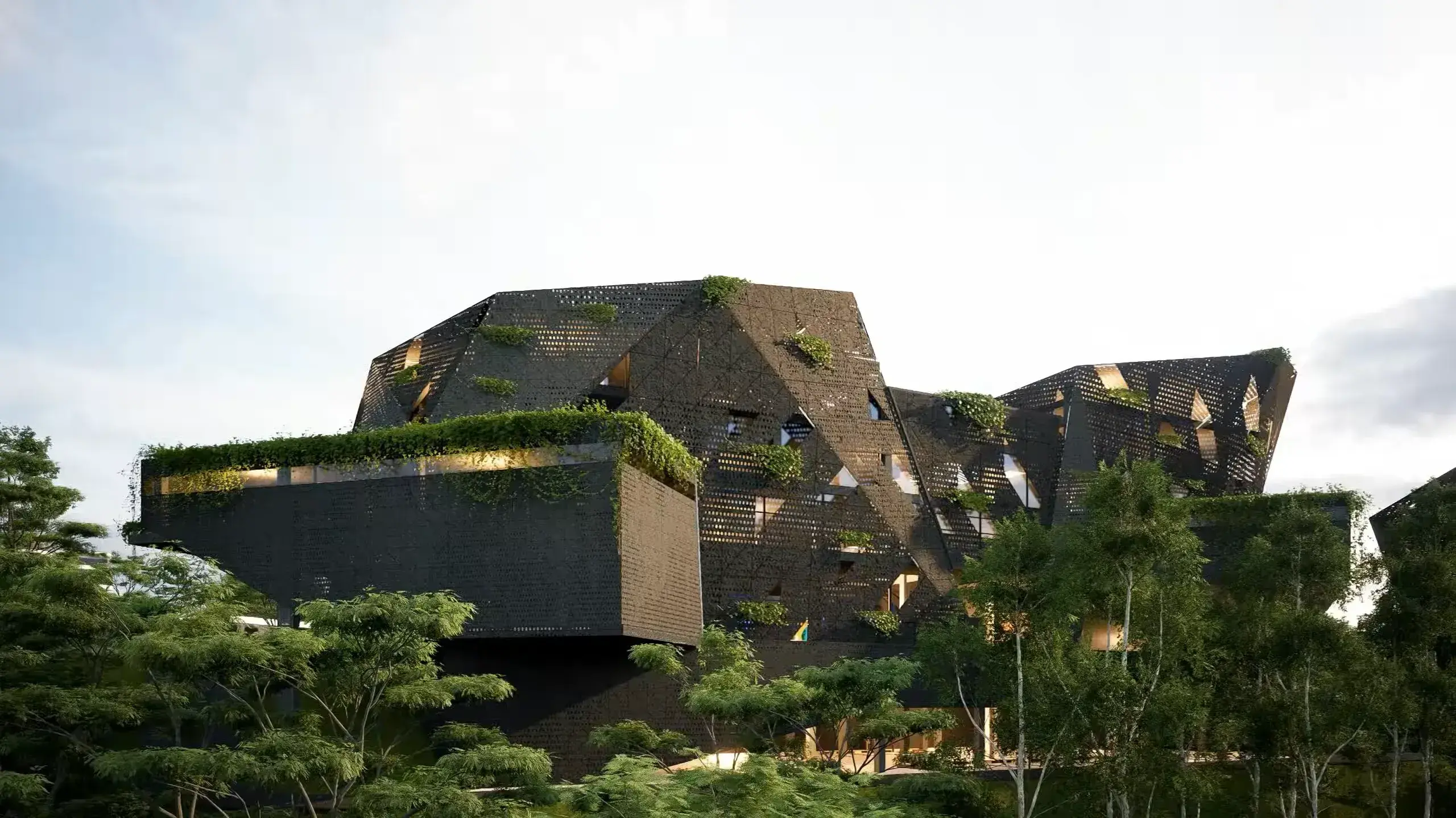 Foto van de Bibliotheek Nusantara locatie in Nusantara